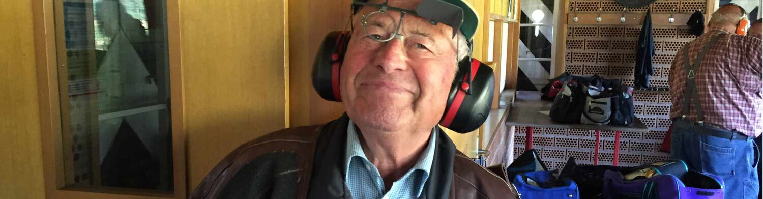 Glücklicher Schütze der Worber Sportschützen